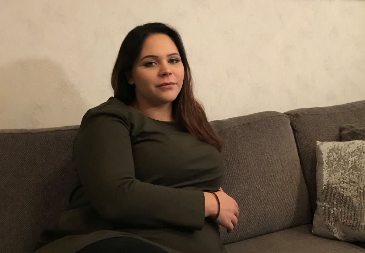 Janina Ruokosen esikoinen syntyy tammikuussa.