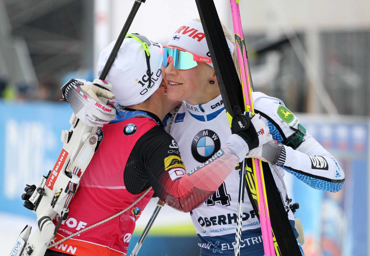 Tiril Eckhoff ja Kaisa Mäkäräinen