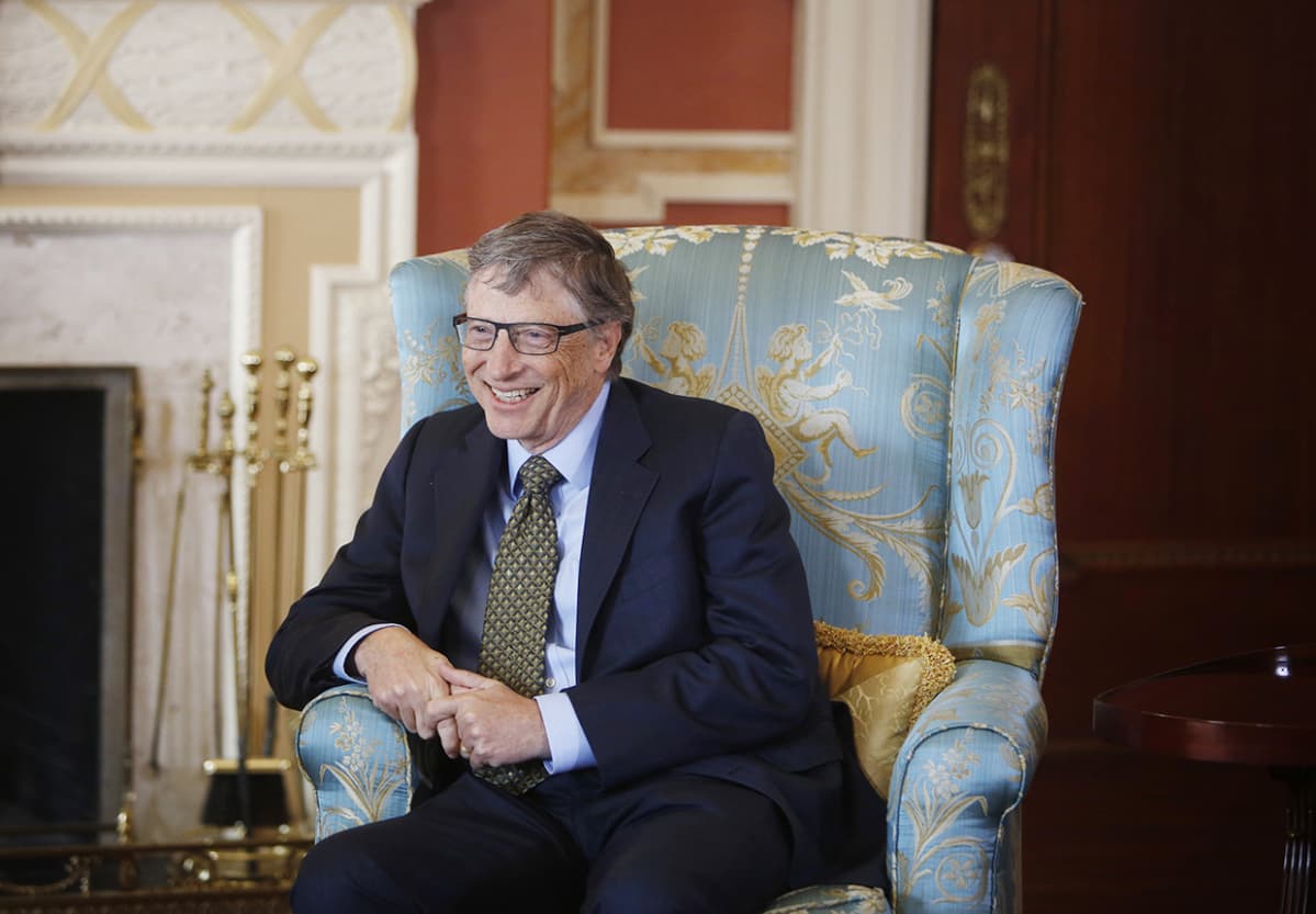 Bill Gates vierailulla Kanadassa 25. helmikuuta.