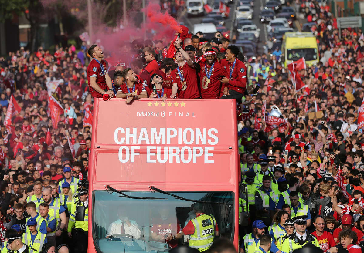 Liverpool 2019, UCL-voiton paraati