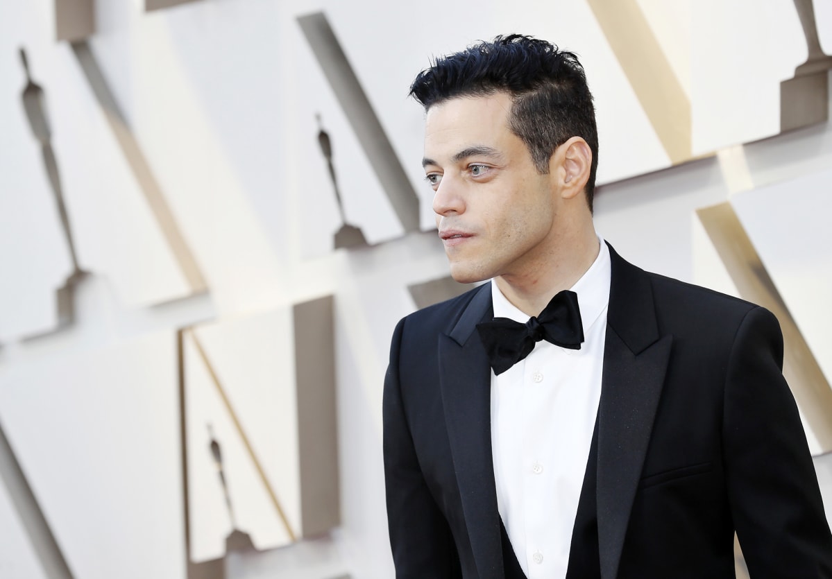 Rami Malek saapumassa Oscar-gaalaan 24. helmikuuta.