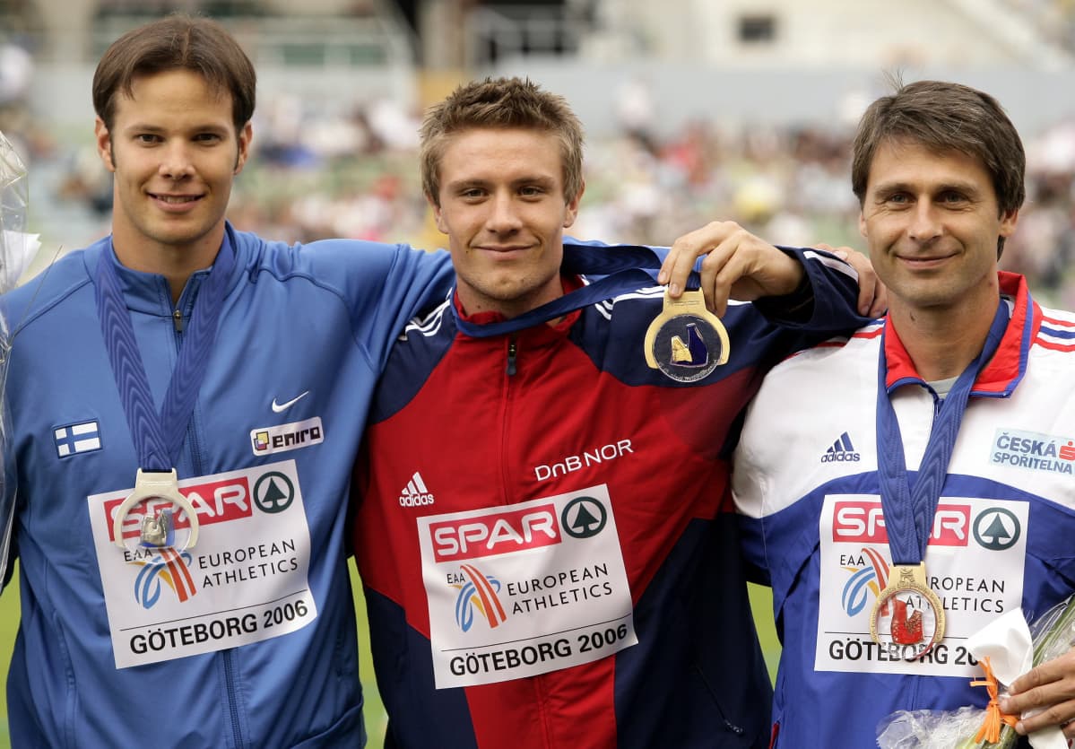 Tero Pitkämäen uran ensimmäinen arvokisamitali, hopea, tuli EM-Göteborgissa 2006. Andreas Thorkildsenin voittamassa finaalissa päättyi myös yksi aikakausi, kun Jan Zelezny päätti 40-vuotiaana uransa pronssimitaliin.