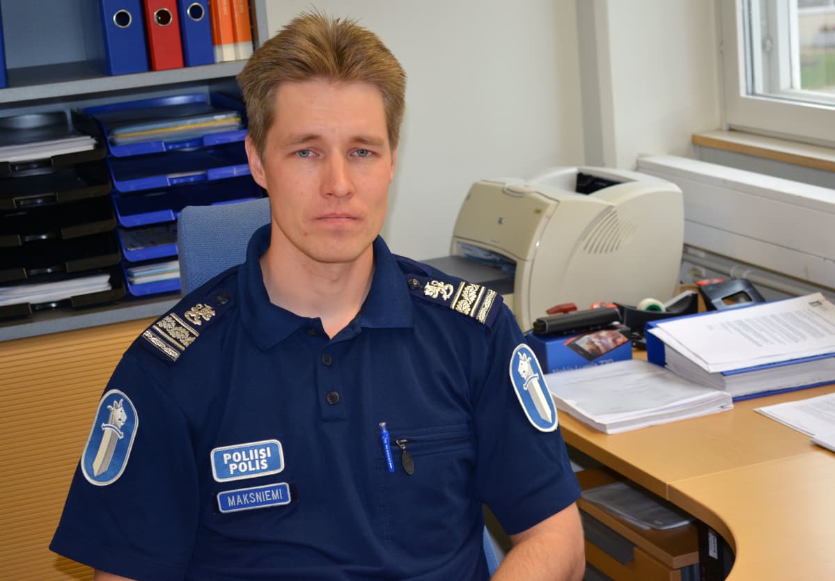 Rikosylikomissario Jarkko Maksniemi.