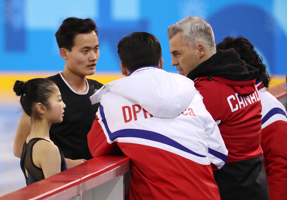 Ryom Tae-Ok ja Kim Ju-Sik ja Bruno Marcotte
