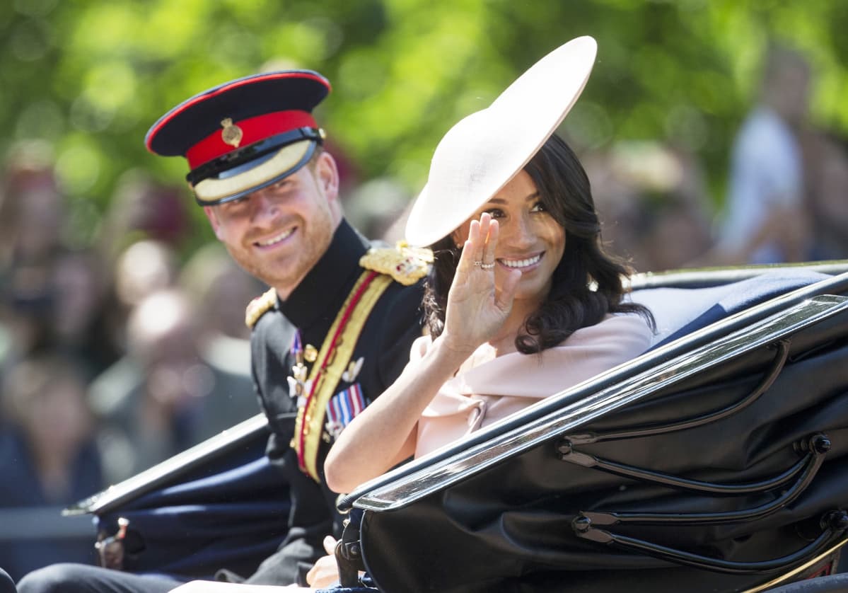 Sussexin herttuapari 9. kesäkuuta.
