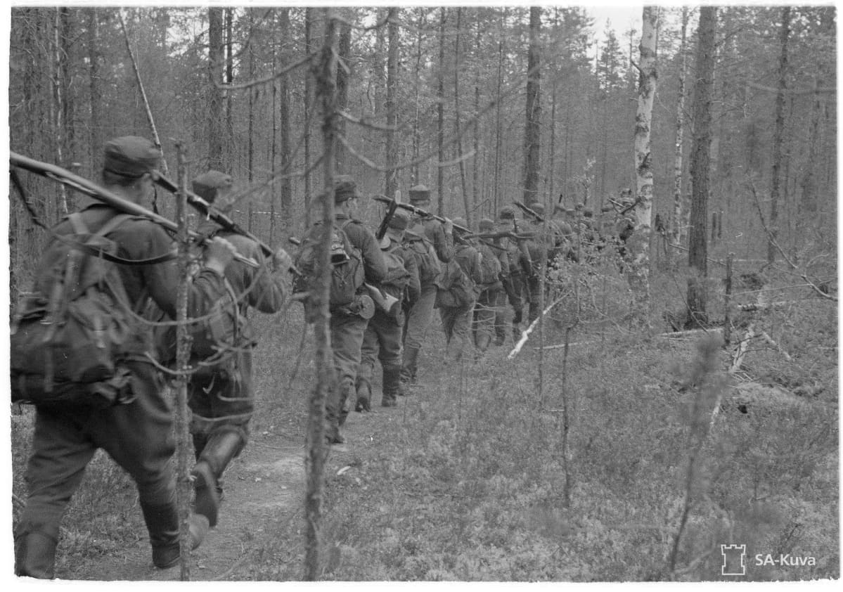 Kaukopartio Rukajärven suunnalla vuonna 1942