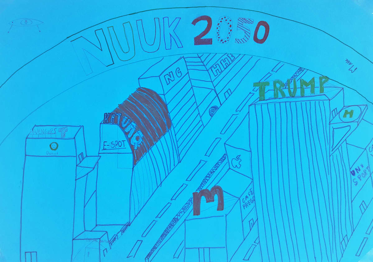 Nuukin lukio Trumpista.