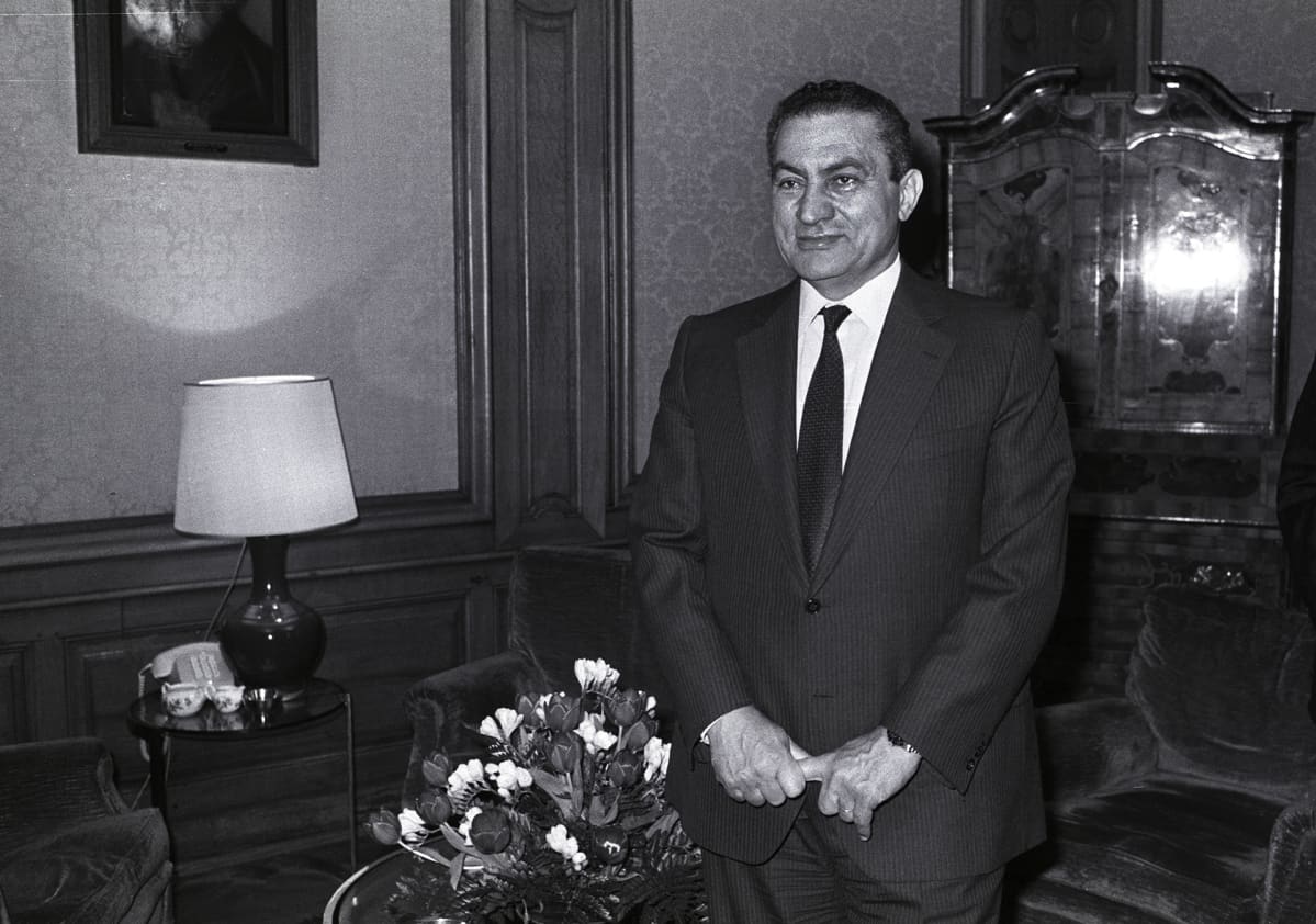 Hosni Mubarak 1989.