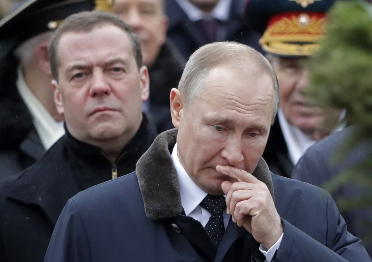 Dmitry Medvedev ja Vladimir Putin.