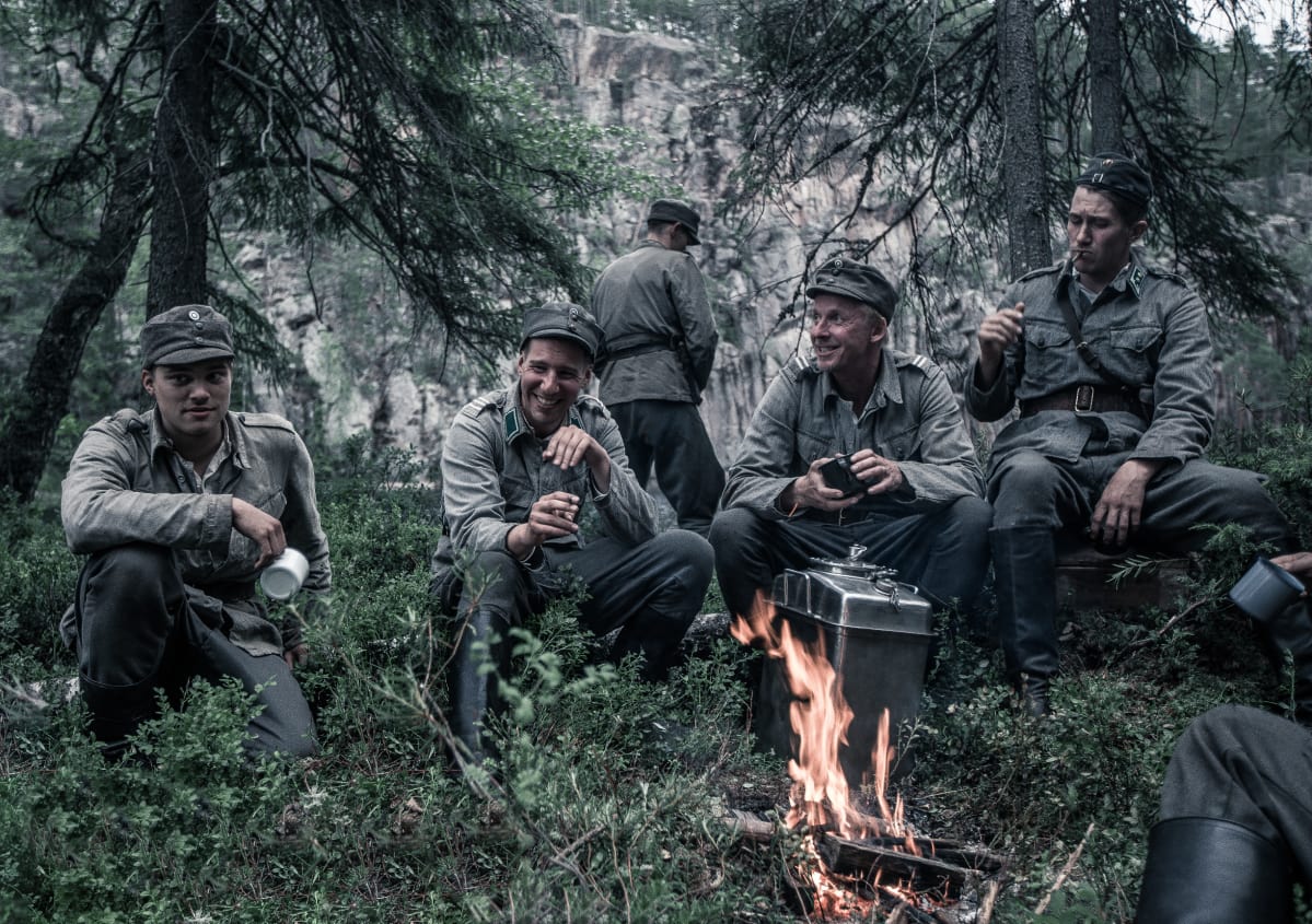 Salo, Hietanen, Rokka ja Koskela (Akseli Kouki, Aku Hirviniemi, Eero Aho ja Jussi Vatanen)