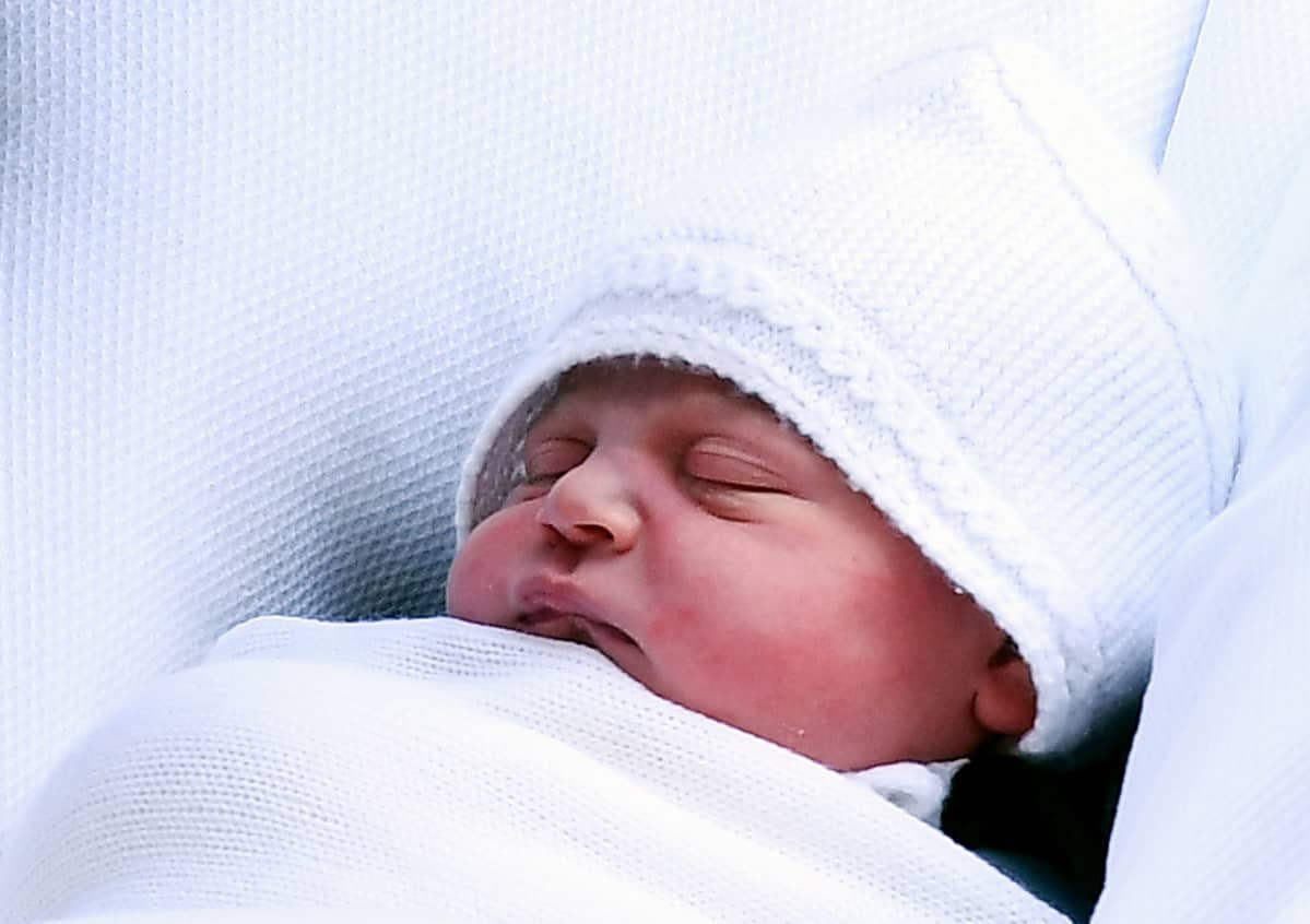 Britannian pikkuprinssi Louis, joka on Cambridgen herttuatar Catherinen ja Cambridgen herttuan, prinssi Williamin kolmas lapsi.