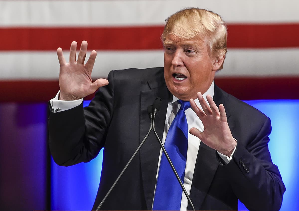 Liikemies Donald Trump.