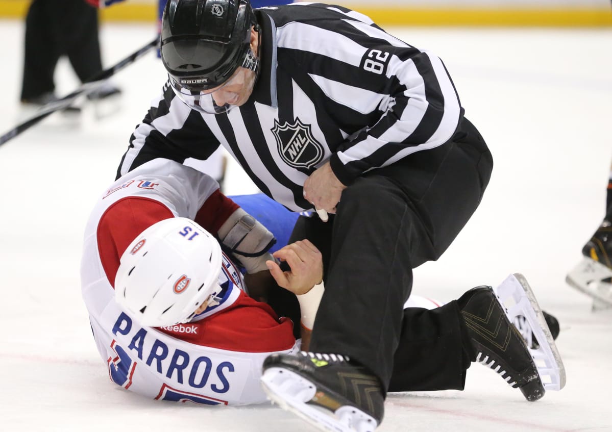 Entinen NHL-pelaaja George Parros työskentelee nykyään NHL:n kurinpitopomona.