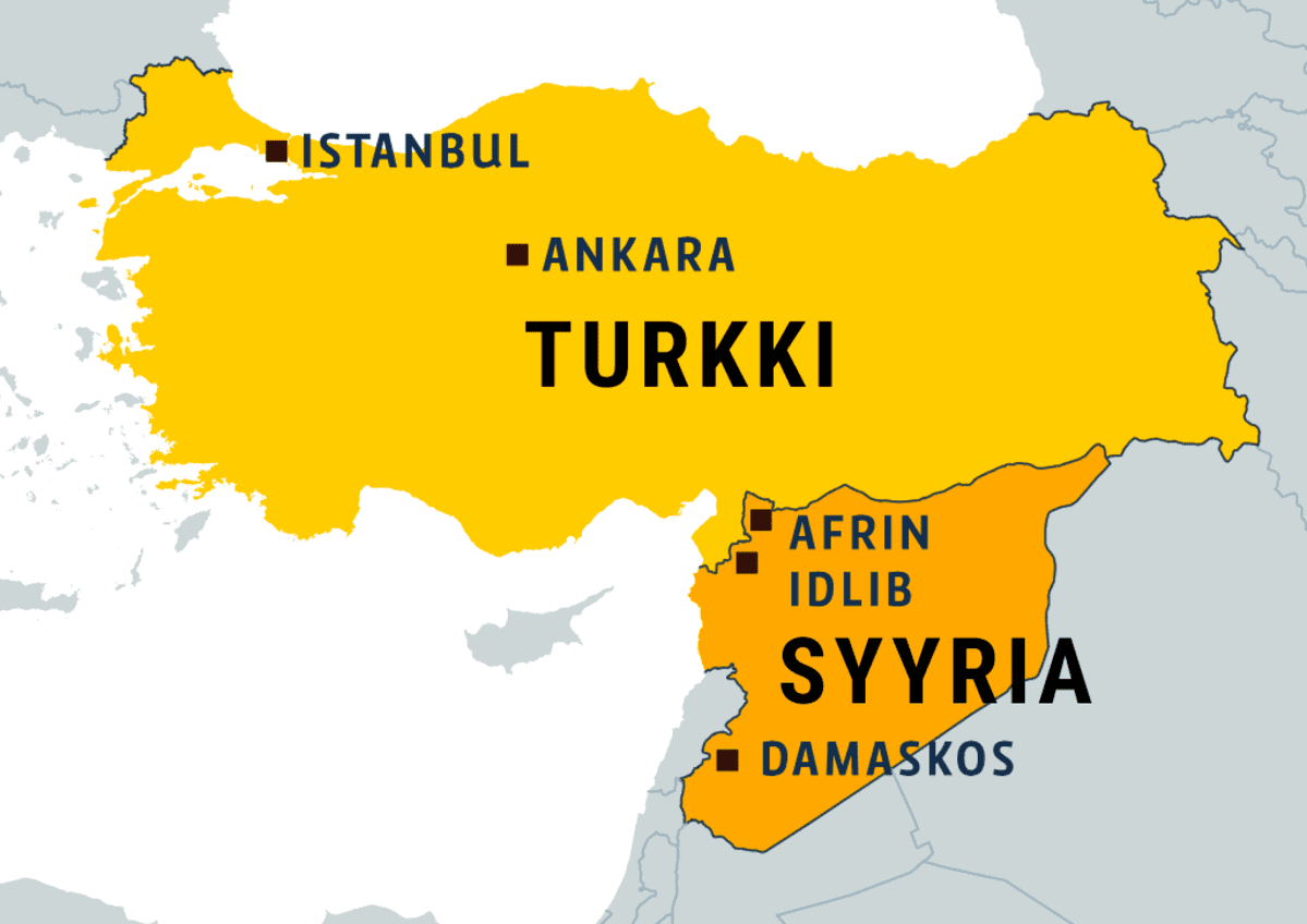 Turkki, Syyria
