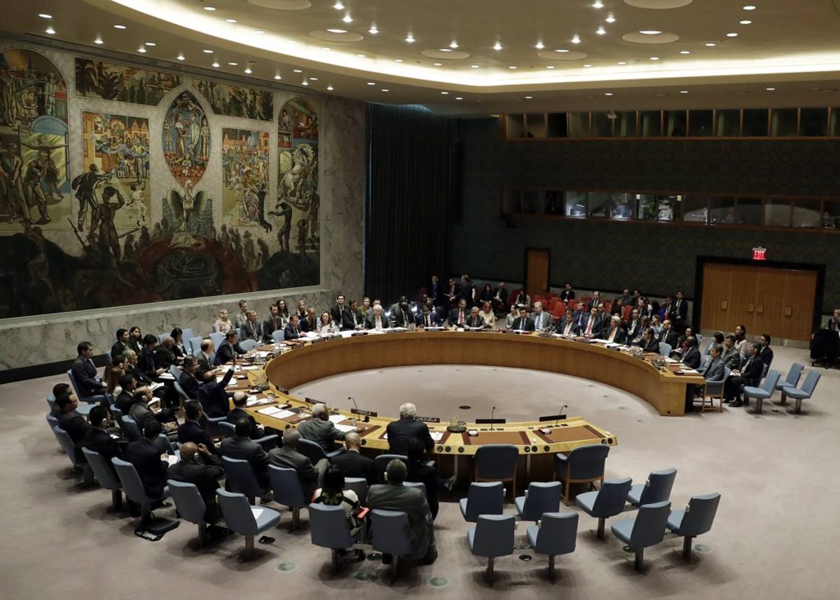 YK:n turvallisuusneuvoston istunto syyskuussa 2016.