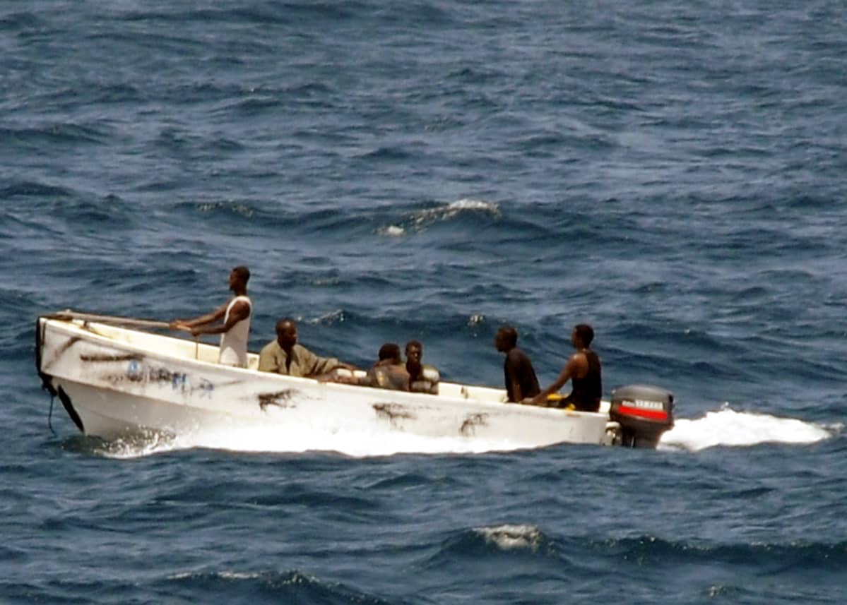 Somalialaisia merirosvoja.