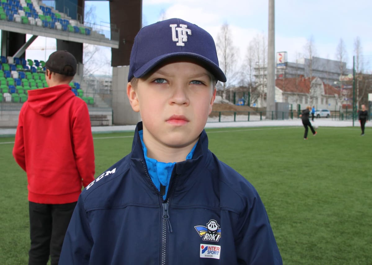 Nelosluokkalainen Aaron Rundgren.