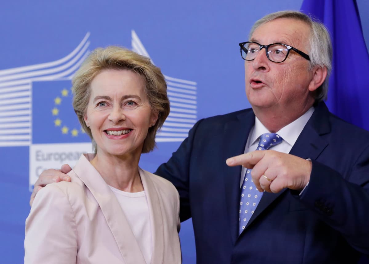 Ursula von der Leyen ja Jean-Claude Juncker