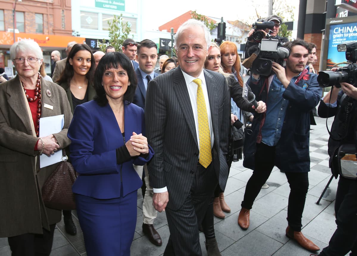 Australian pääministeri Malcolm Turnbull Melbournessa 8. heinäkuuta.