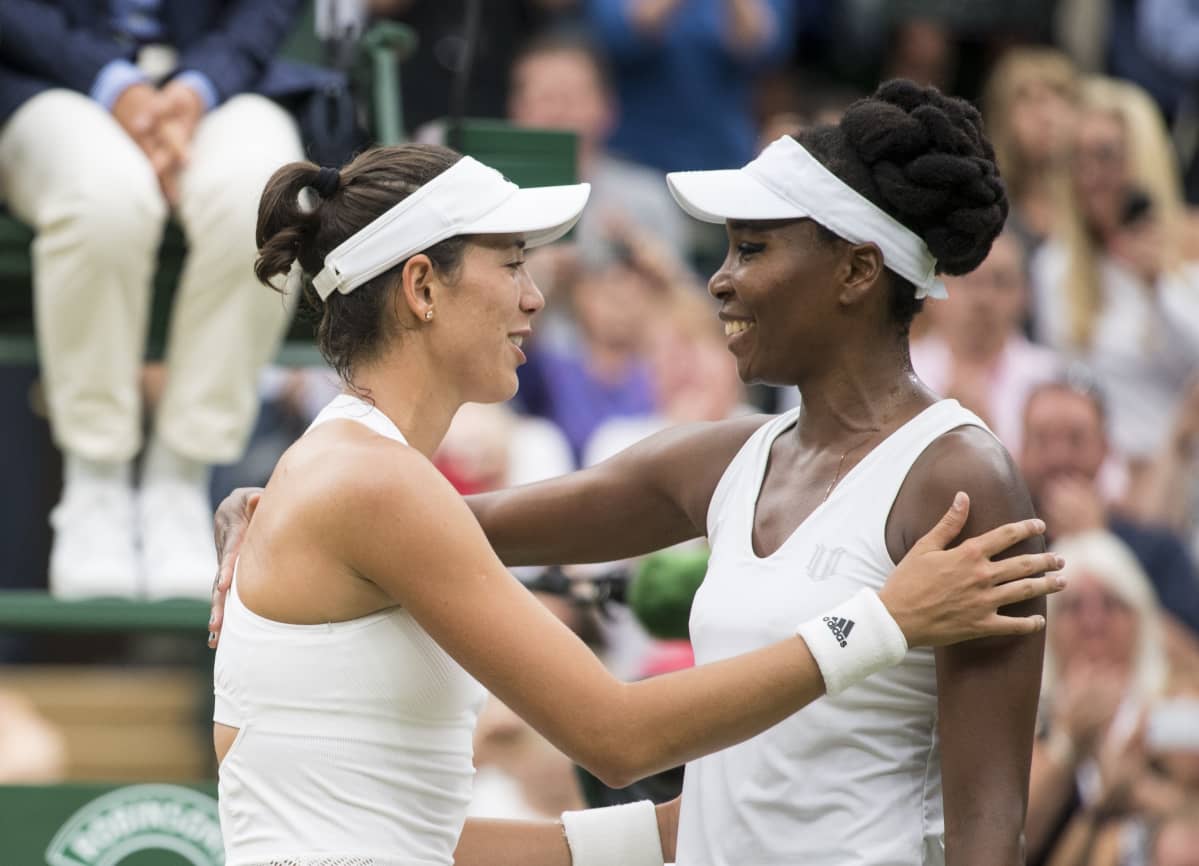 Garbine Muguruza ja Venus Williams