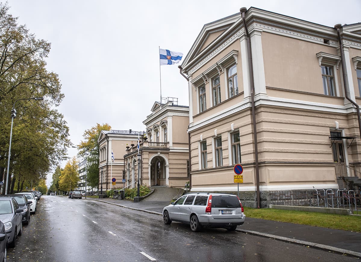 Lääninhallituksen rakennus Kuopiossa.