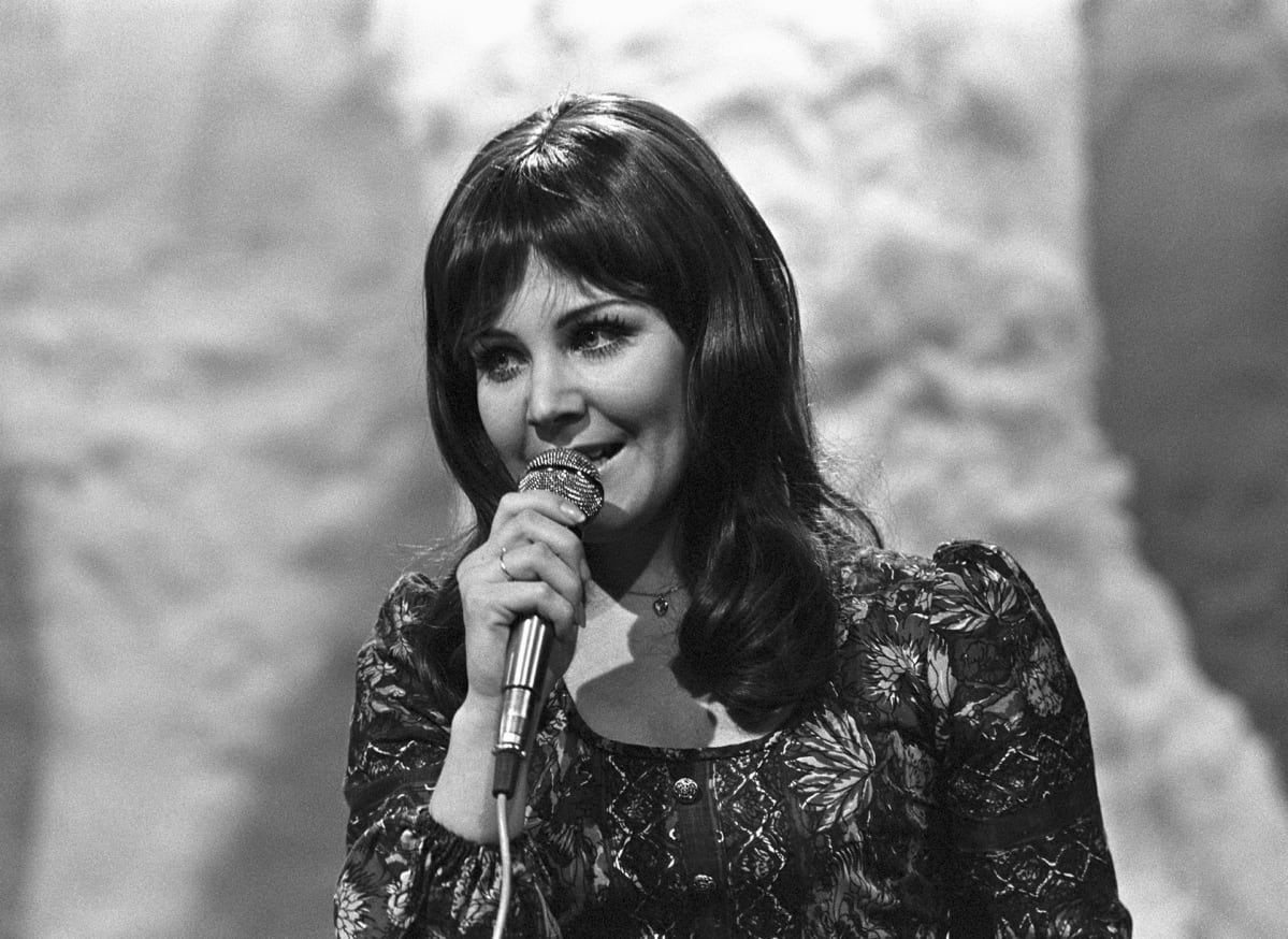 Seija Simola Euroviisujen Suomen karsinnassa vuonna 1972.