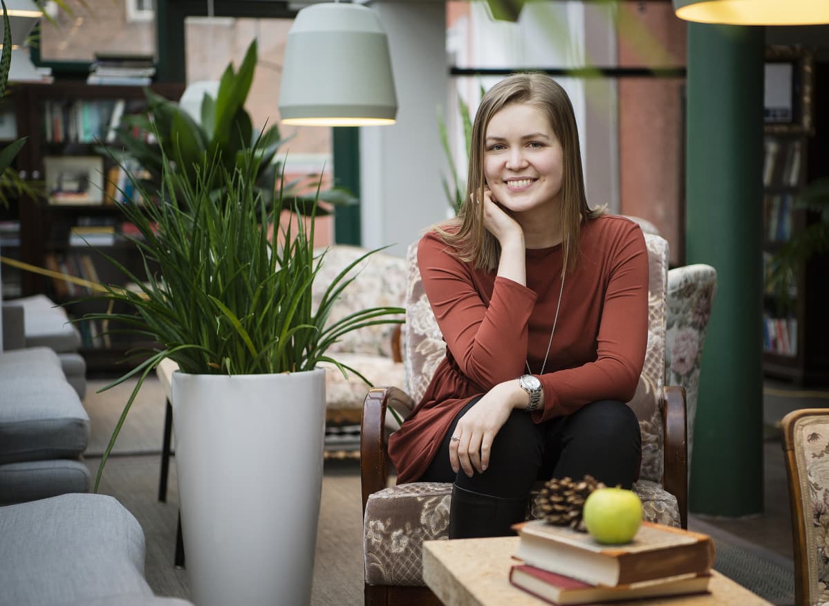 Keskustanuorten puheenjohtaja Suvi Mäkeläinen