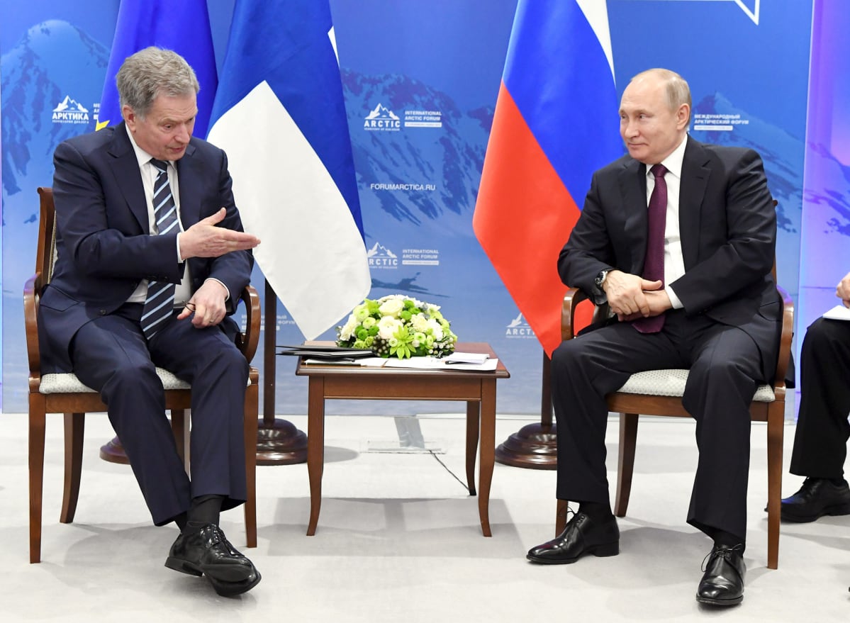 Sauli Niinistö ja Jussi Nukari.