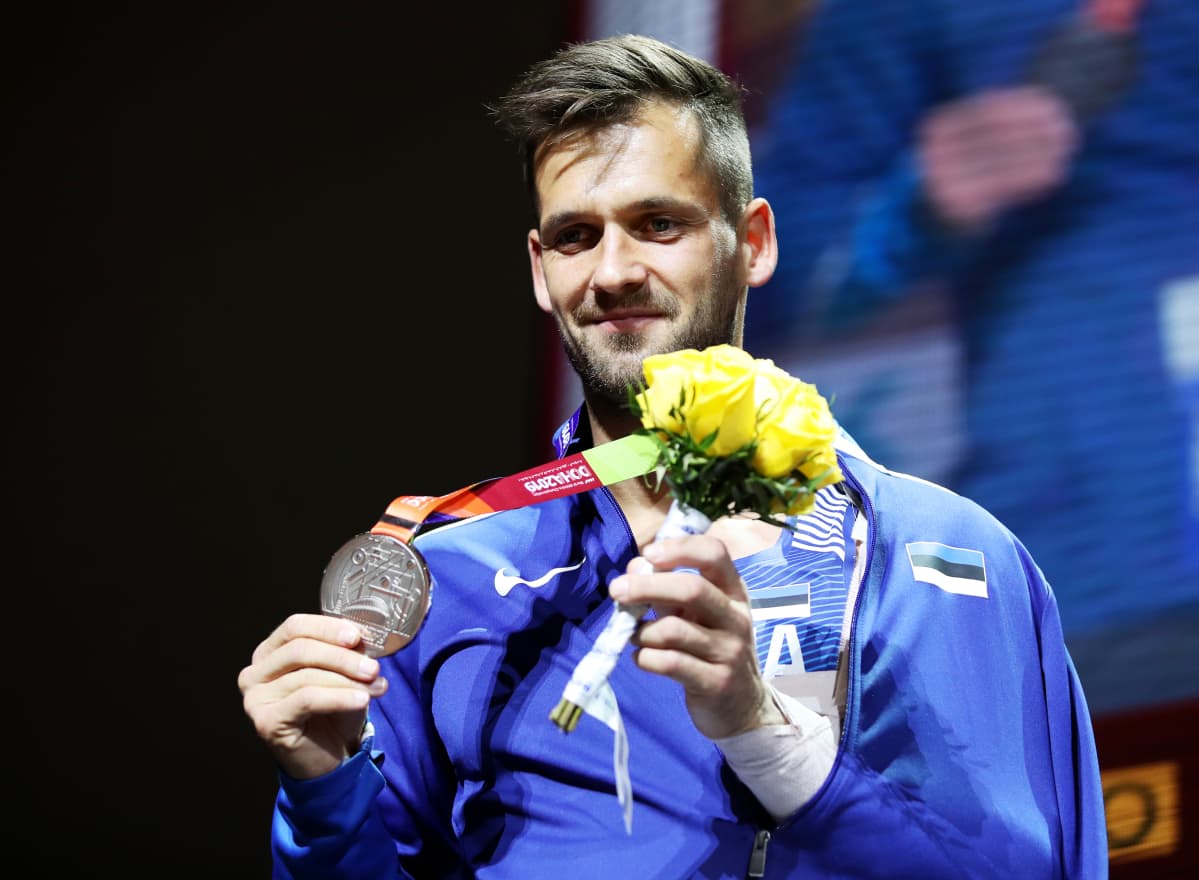 Magnus Kirt, palkintojenjako, MM2019 Doha