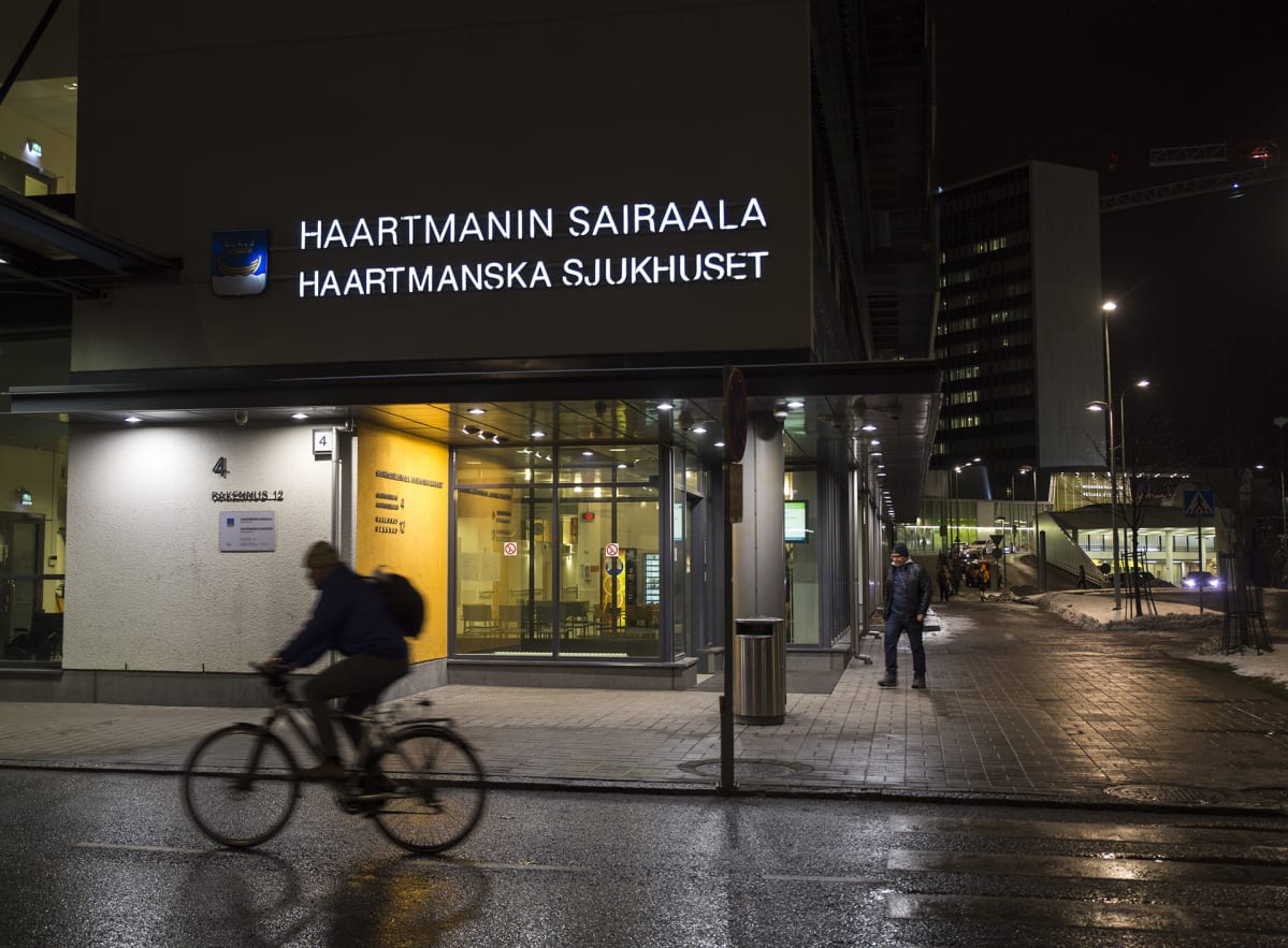 Haartmanin päivystys Helsingin Meilahdessa.