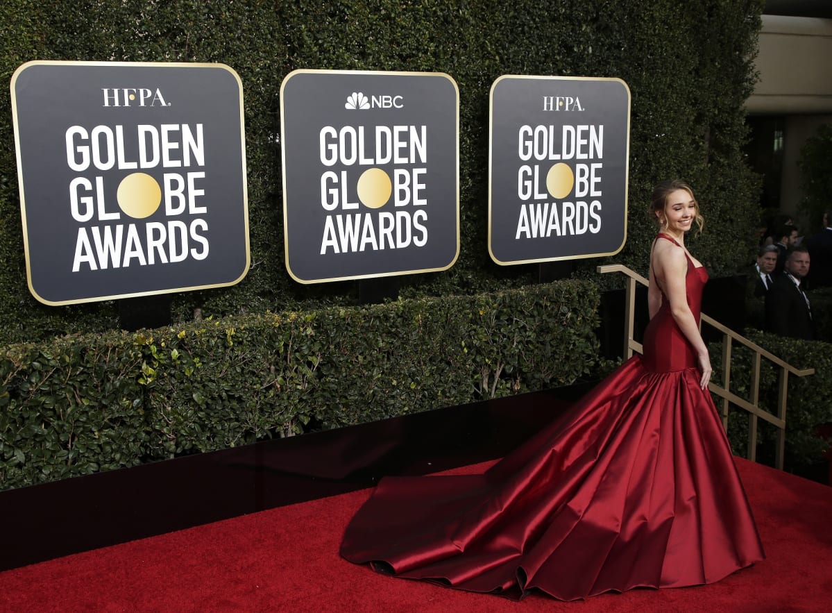 Yhdysvaltalainen näyttelijä ja tanssija Holly Taylor saapuu 76. vuosittaiseen Golden Globe -palkintotilaisuuteen Beverly Hilton -hotelliin, Beverly Hillsiin, Kaliforniassa, 6. tammikuuta 2019.