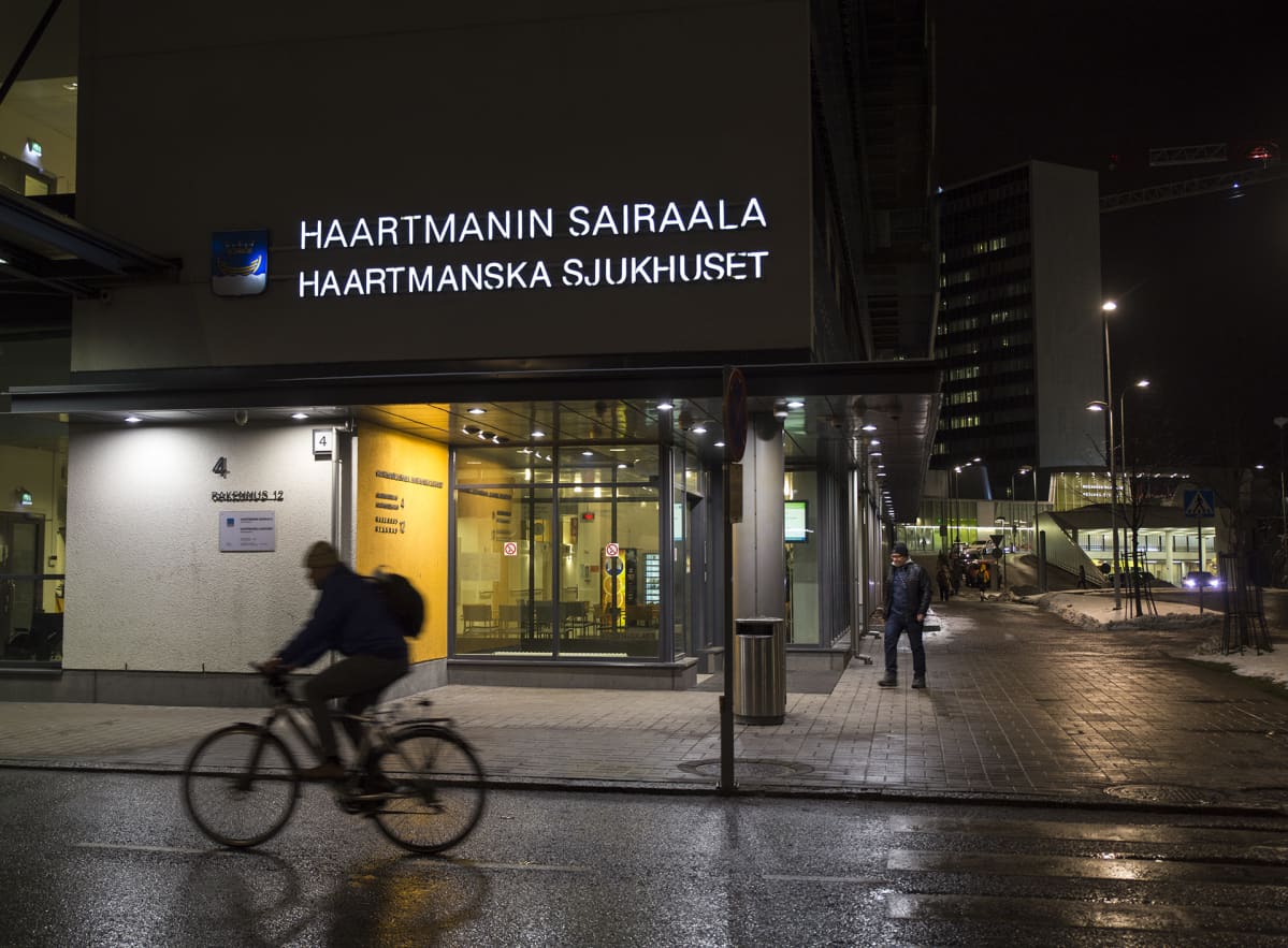 Haartmanin päivystys Helsingin Meilahdessa.