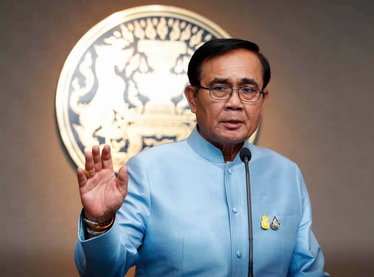 Thaimaan pääministeri Prayut Chan-ochan.