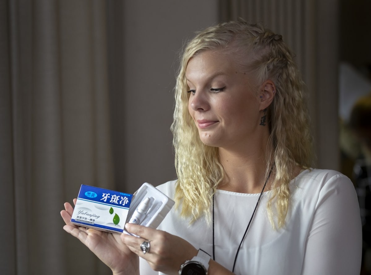 Anna Vuori, Tukes, ylitarkastaja, hampaiden valkaisuaine joka ei valkaise