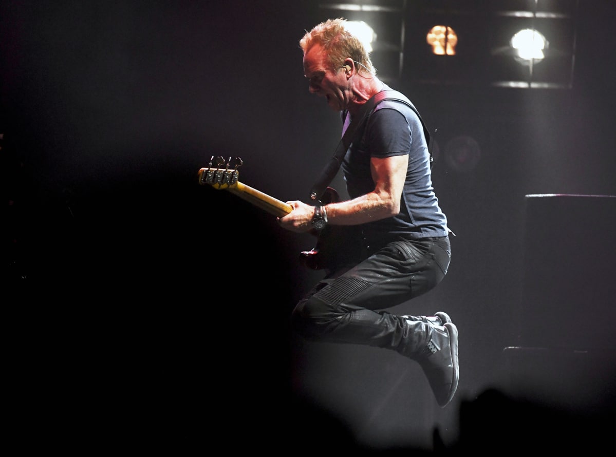 Sting esiintyy Helsingissä.