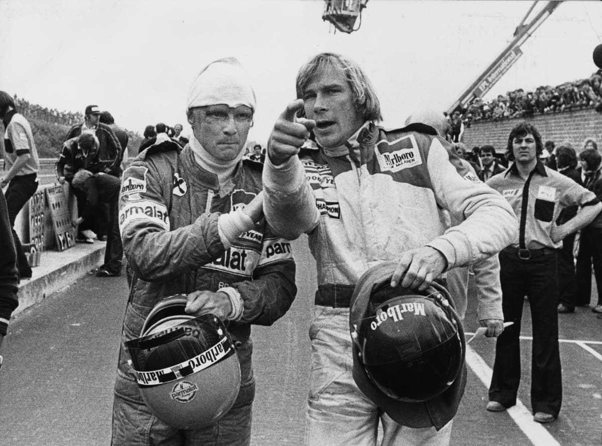 Niki Lauda ja James Hunt
