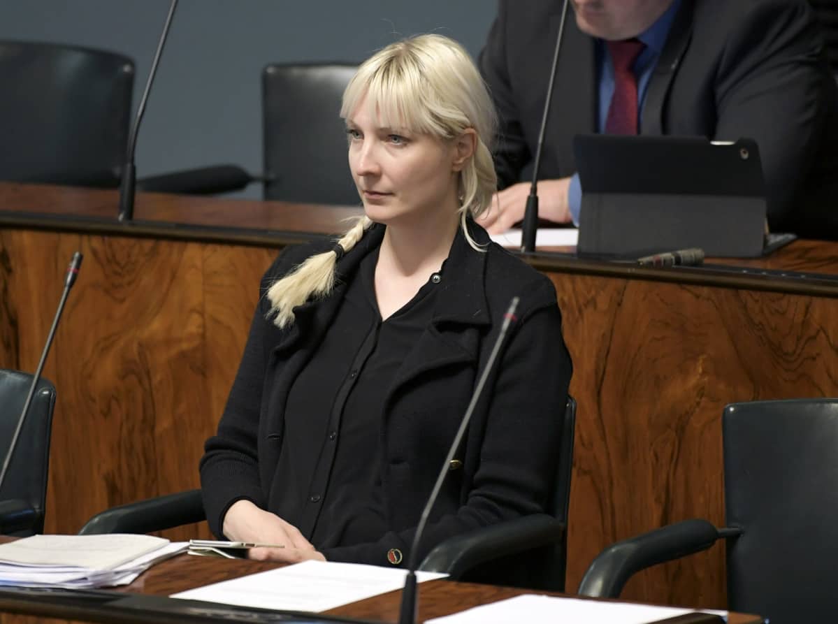 Kansanedustaja Laura Huhtasaari.