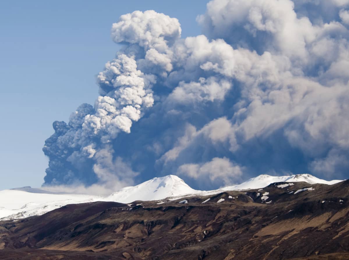 Vulkanen Eyjafjallajökulls utbrott år 2010