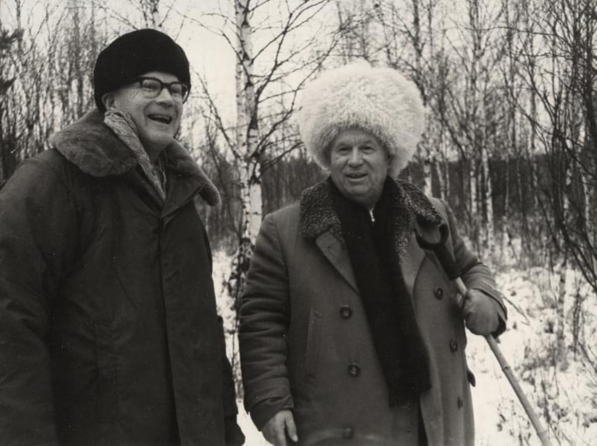 Urho Kekkonen ja Nikita Hruštšov