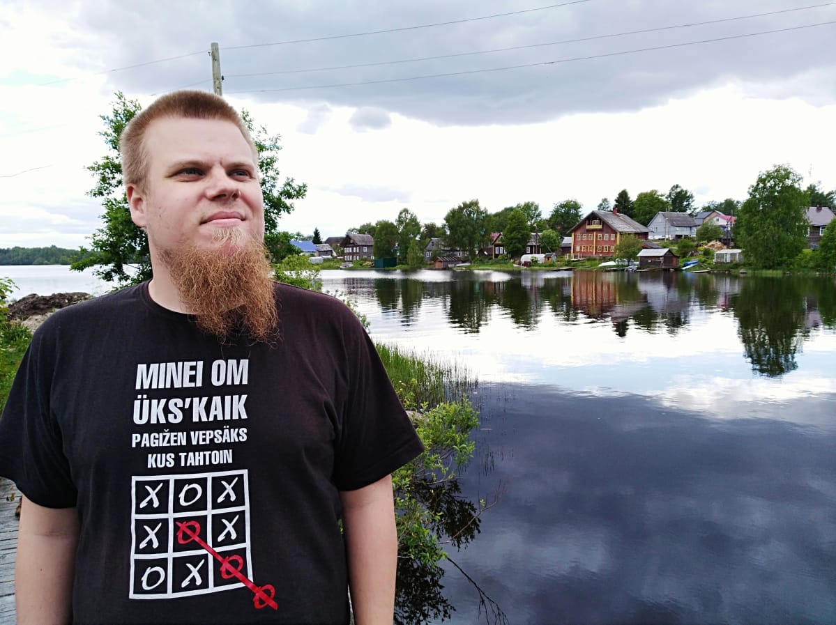 Kieliaktivisti Jani Koskinen