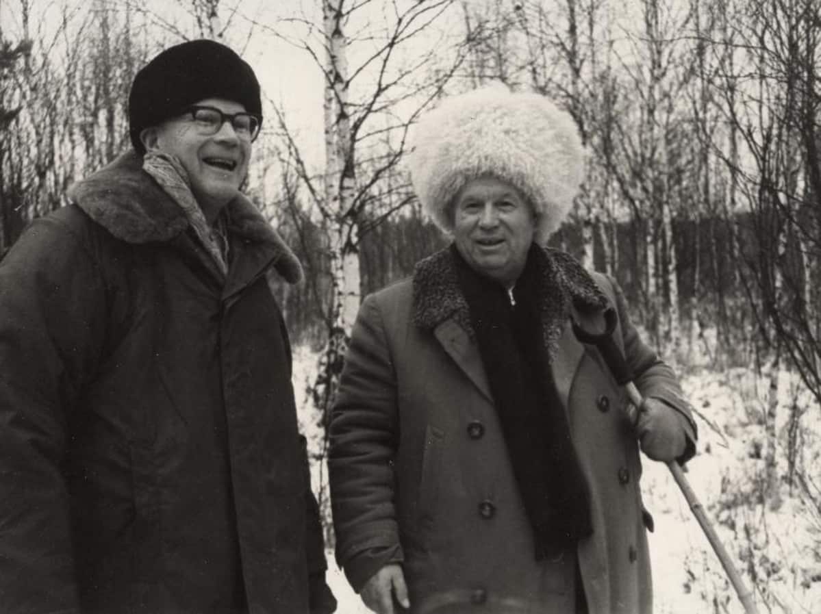 Urho Kekkonen ja Nikita Hruštšov