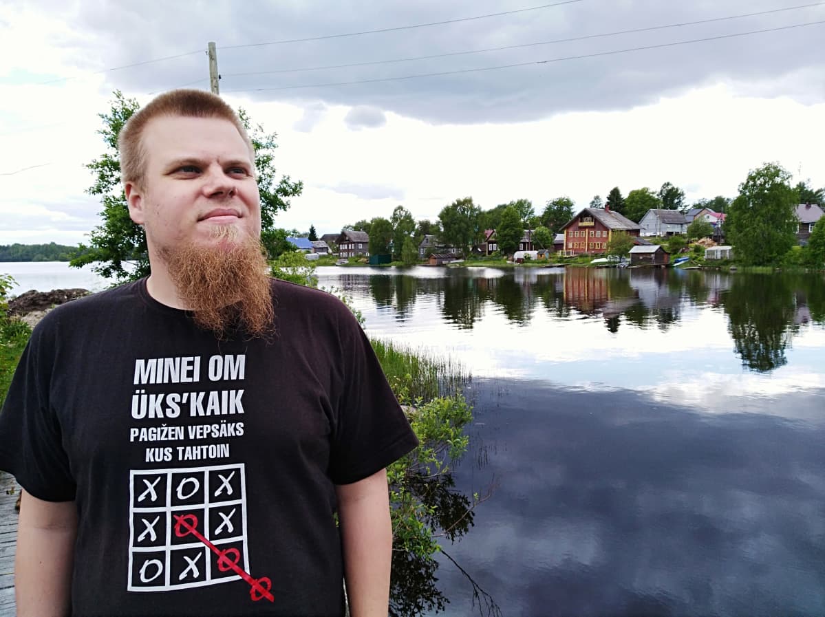 Kieliaktivisti Jani Koskinen