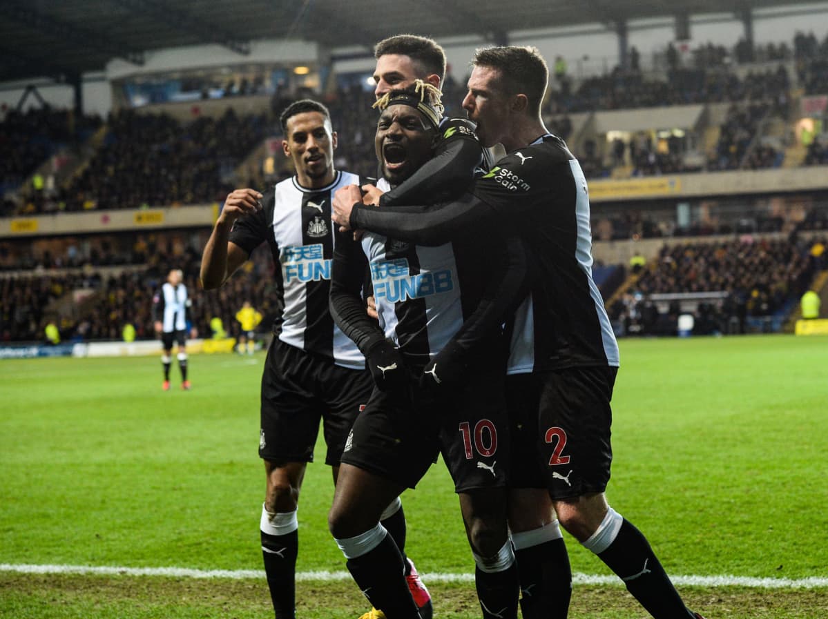 Newcastle United tuulettaa maalia