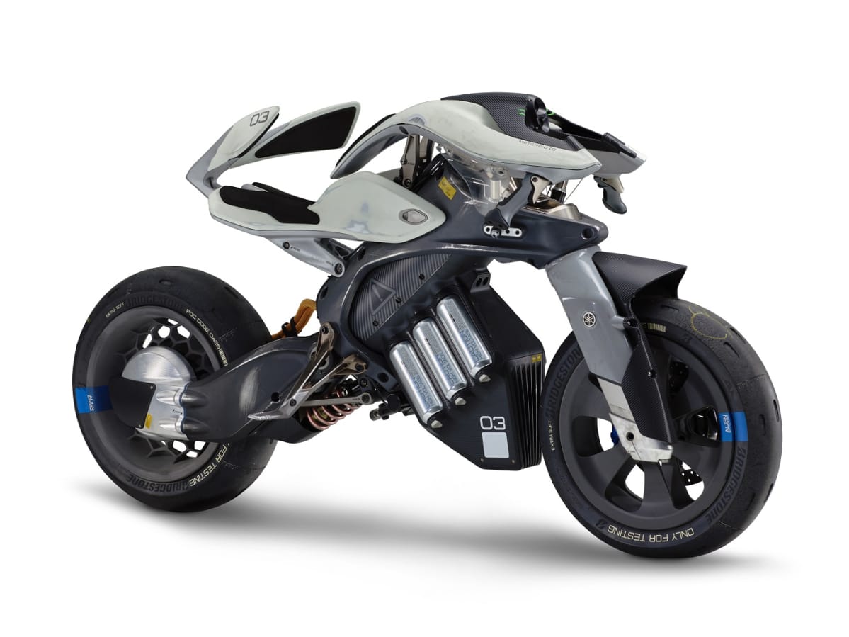 Motodroid on Yamahan visio tulevaisuuden moottoripyörästä.
