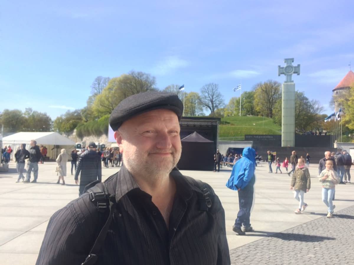 Kuvassa tallinnalainen Andres Sepp.