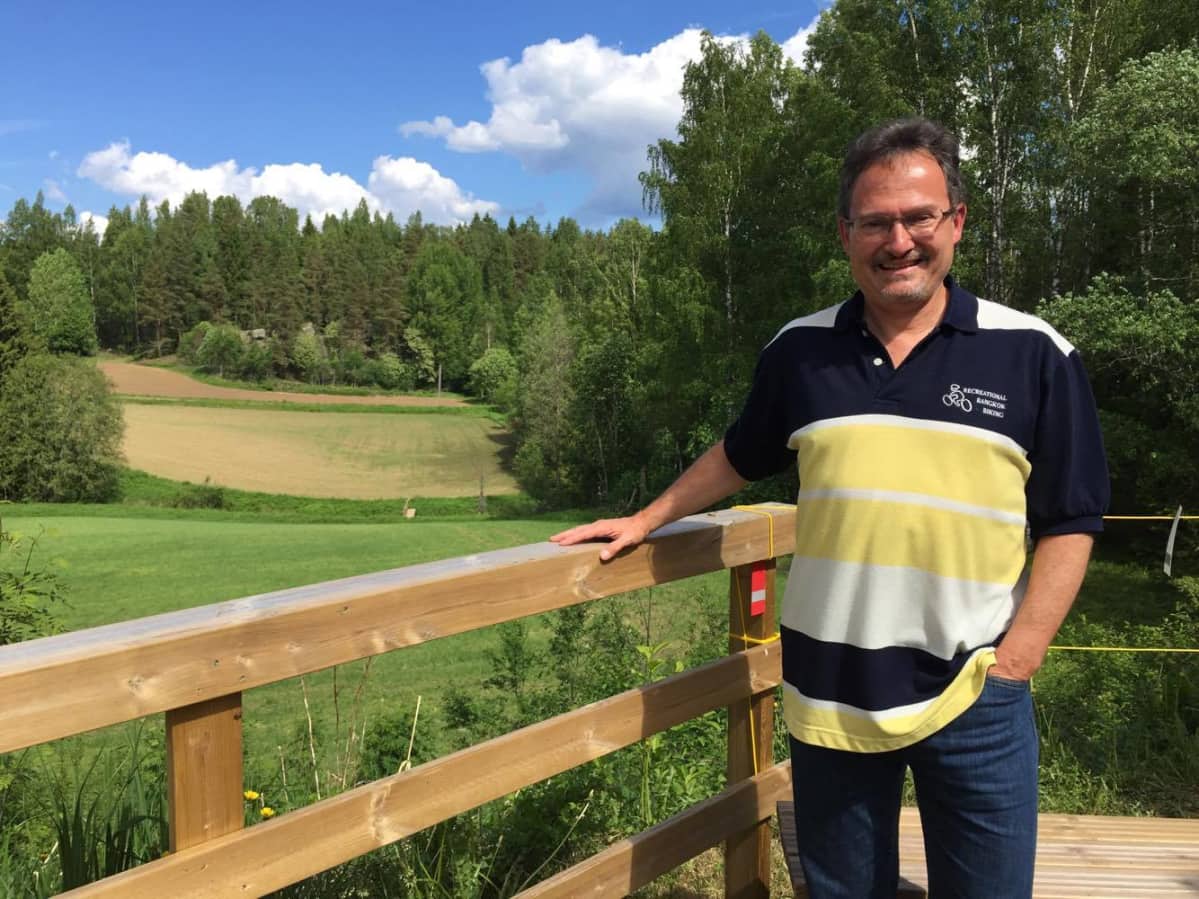 Sveitsiläinen Harald Padasjoella