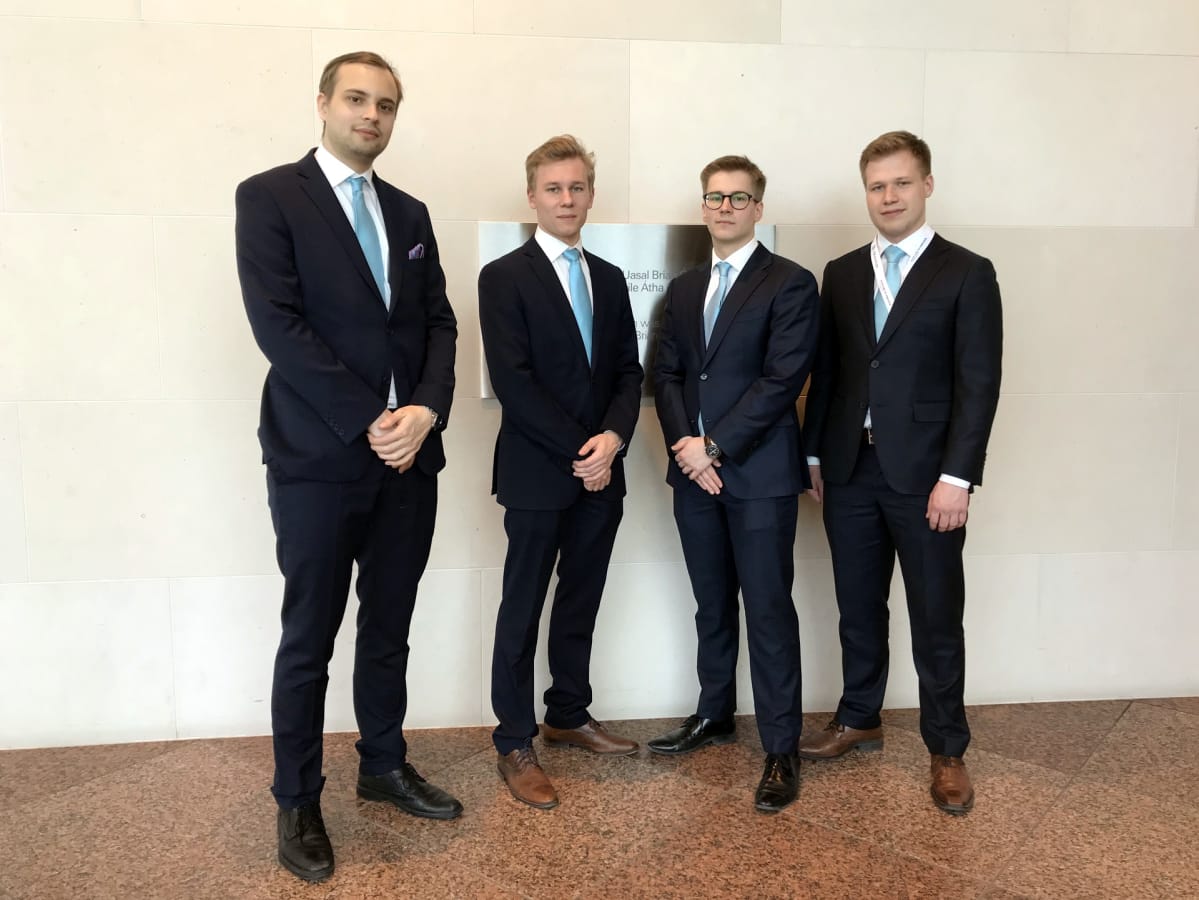 Joonas Tanskanen, Lari Aitamurto, Jermu Kuismin, Olli Haapalainen.