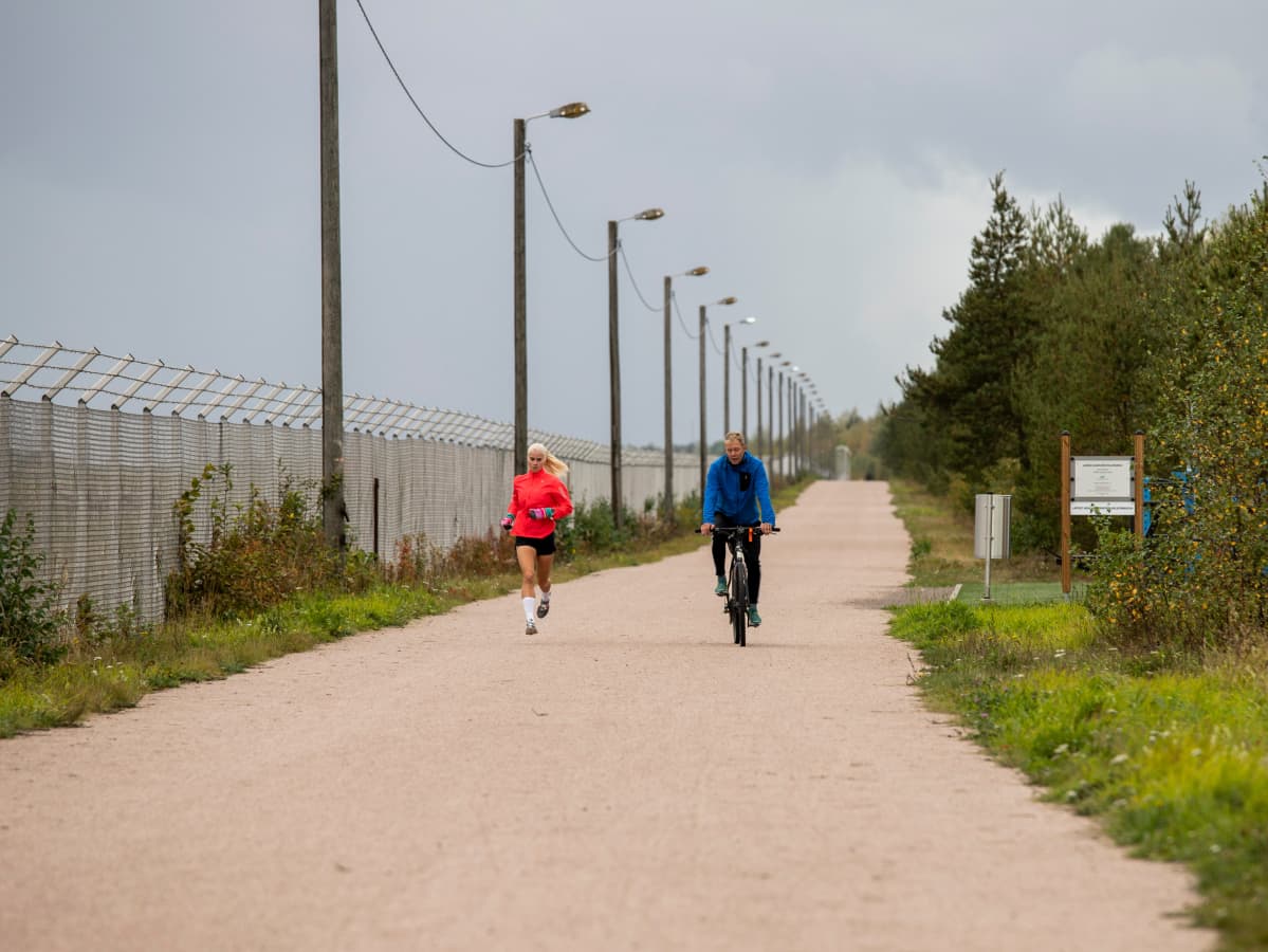 Alisa Vainio treenaa Dohan MM-kisoihin Lappeenrannassa.