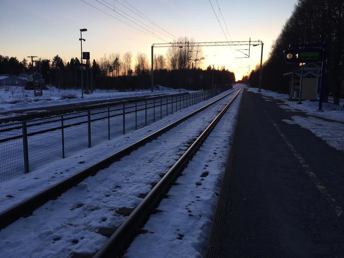 Siuntiossa ei pysähdy pääsiäisen jälkeen enää yksikään Turun juna.