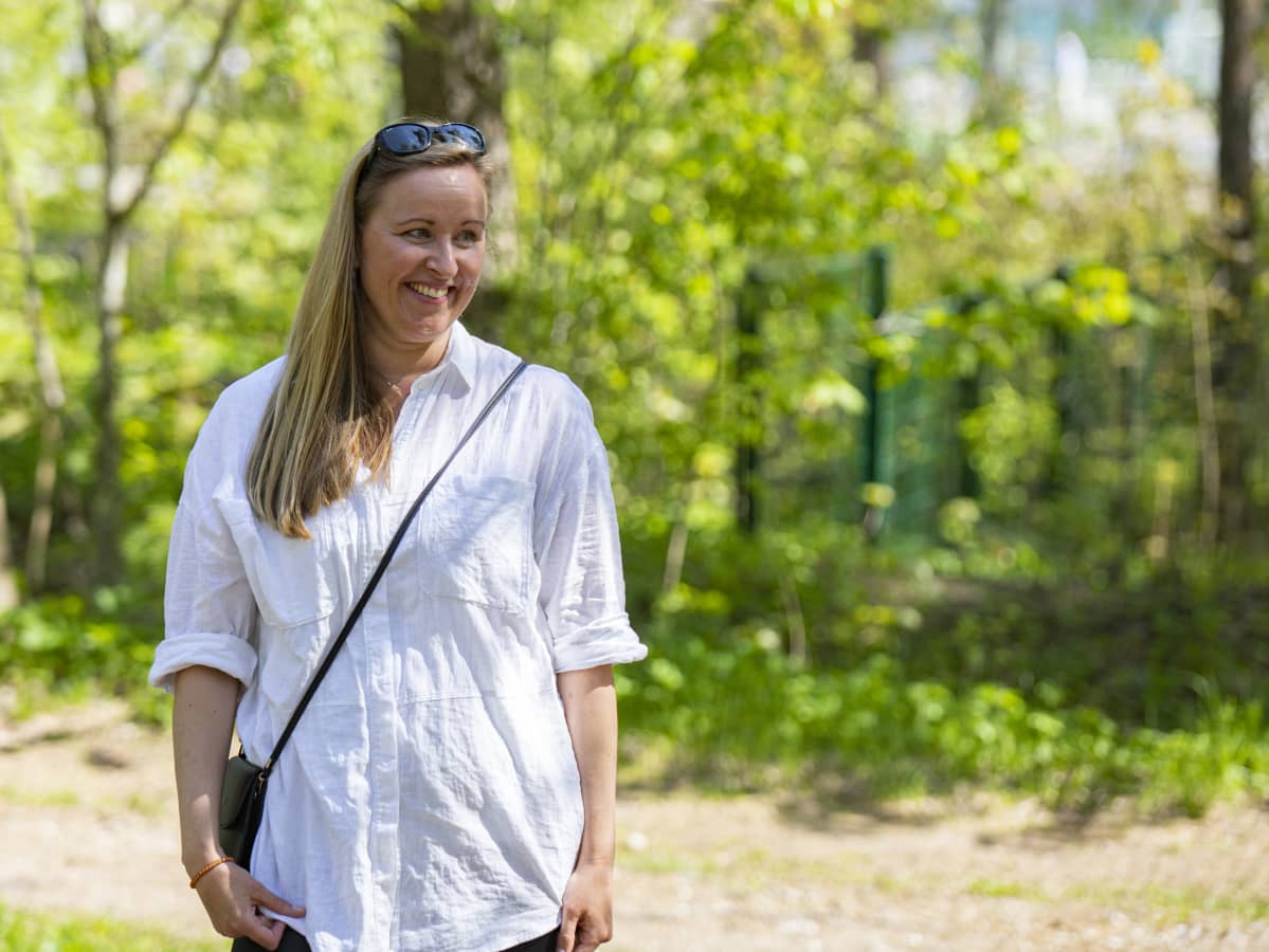 Kaukaan koulun erityisopettaja Renata Mangs.